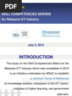 9 Skills Competency Matrix