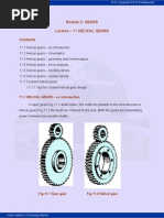 Lecture - 11 HELICAL GEARS (Prof. K.Gopinath & Prof. M.M.Mayuram)