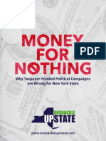 Unshackle Upstate: "Money For Nothing" White Paper.