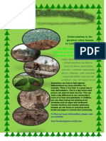 deforestation poster