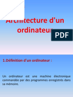 81934128 Architecture d Un Ordinateur