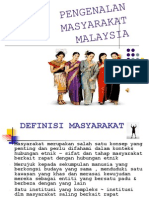 Pengenalan Masyarakat Malaysia