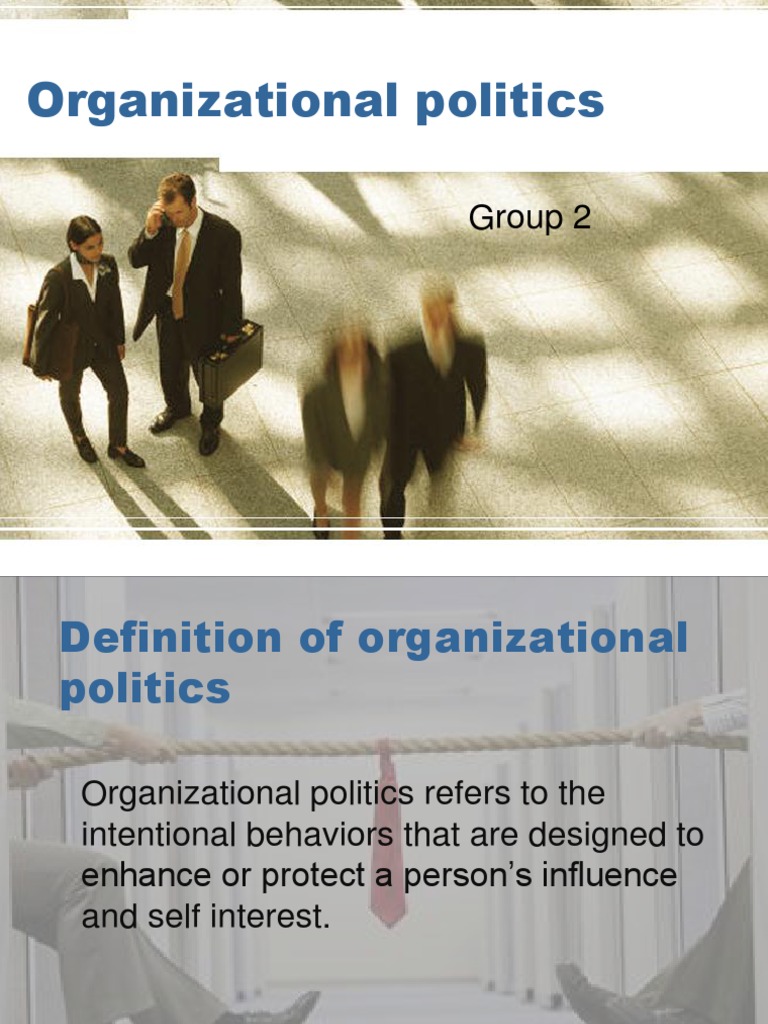 Organizational Politics | PDF