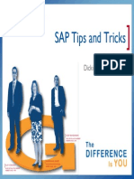 SAP Tips and Tricks by Gina Cowart