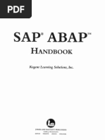 Sap Abap Handbook