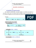 Reações Orgânicas (Resumão)