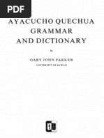 Ayacucho Quechua Grammar