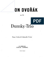 A. Dvorak - Trio Dumky