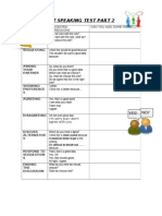 Pet Speaking Test Part 2: Function Starting A Conversati ON