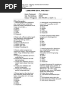 Soal Tik Kelas Xii 11