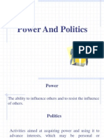 Power and Political Behavior