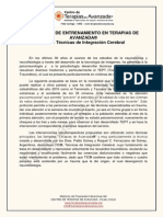 Programa Entrenamiento - Terapias de Integración Cerebral - TIC - 2013 PDF