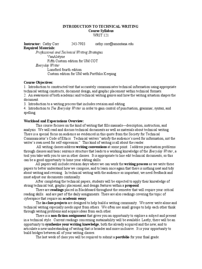 Professional and Technical Writing Strategies | PDF