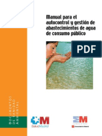 Manual Para Autocontrol y Gesti-n de Abastecimientos de Agua de Consumo P-blico