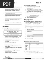 Enlgish Plus 3 End-Of-term 1 Standard B