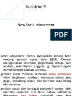 Gerakan Sosial Kuliah 9 - New Social Movement