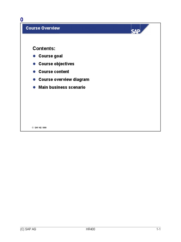 Contents:: Course Overview | PDF