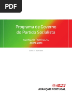 ProgramaGoverno PS 09 13