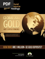 Global Gold Mine and Deposit Rankings 2013
