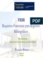 FRBR Requisitos Funcionais