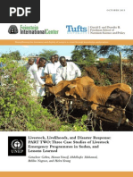 Livestock, Livelihoods, and Disaster Response