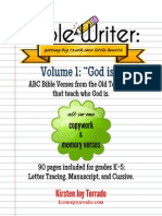 Bible Writer Volume 1 Preview