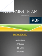 Assessment Plan Presentation