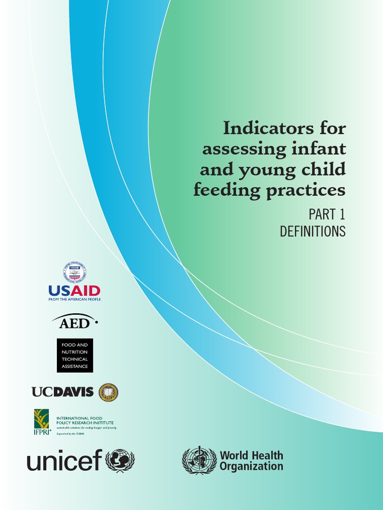 Indicators for assessing IYCF practices 2012 Breastfeeding Breast Milk