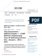 Switch Chapter 1 CCNP 66