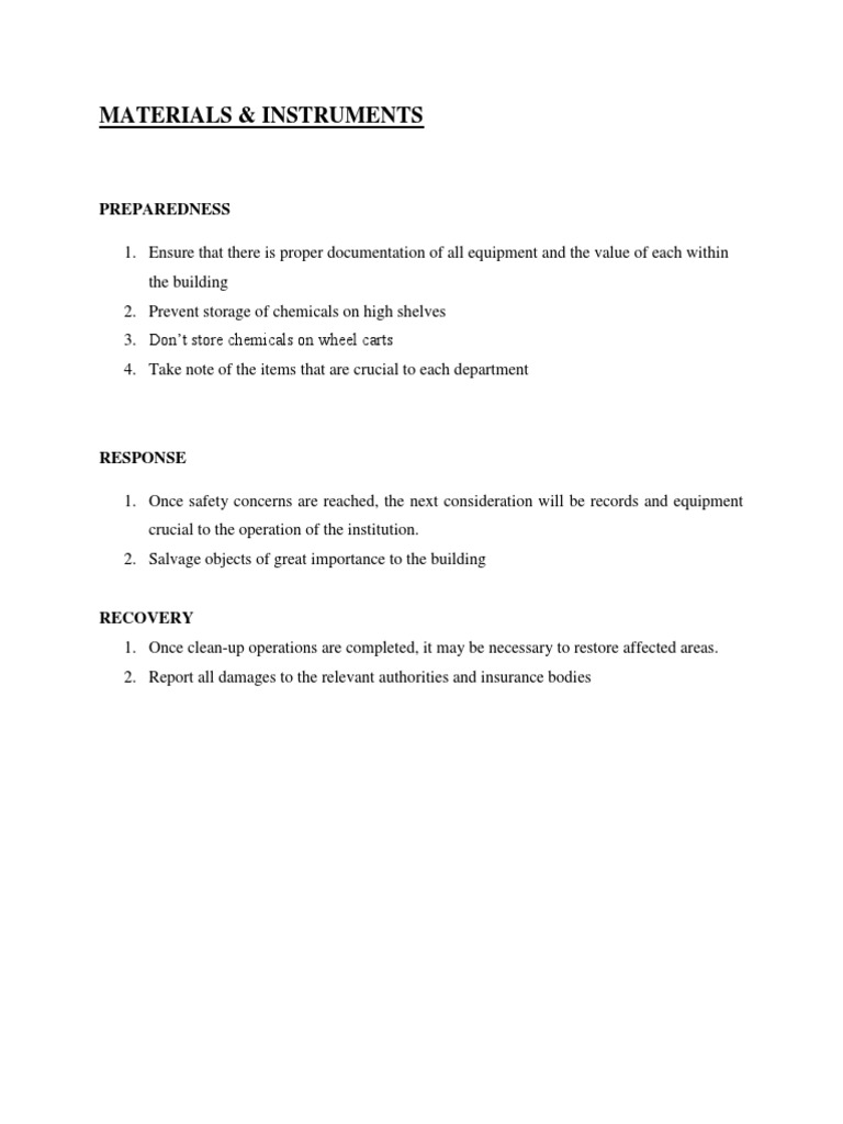 Emergency Preparedness & Response Guide | PDF | Technology & Engineering