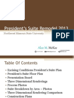 Presidents Suite Project Book