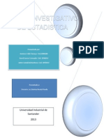 Taller Investigativo Estadistica