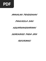 Download Tugas PPKN Makalah Demokrasi Era Reformasipdf by Lenia W Sugiyanto SN187089236 doc pdf