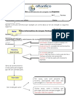 Ficha Informativa Sobre o Texto Narrativo Atlãntico