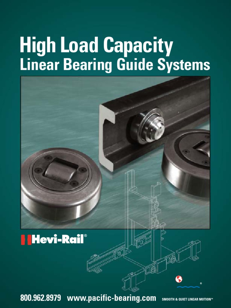 Linear bearing guide system CRT Hevi Rail Bearing (Mechanical) Screw