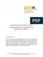 Quiebre de Impunidad de Chile y Argentina