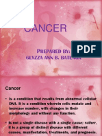 Cancer: Repared By: Glyzza Ann B. Batenga