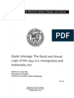 Queer Alienage: The Racial and Sexual Logic of The 1952 U.S. Immigration and Nationality Act