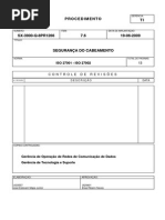 SX-3900-Q-8PR1266 - Segurança do Cabeamento