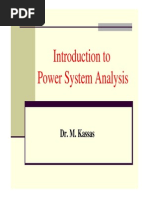 Power System Analysis