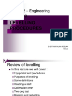 Surveying BEC102 2 - Levelling