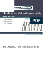 clasificacindelinstrumentaldeexodoncia-120906092553-phpapp02