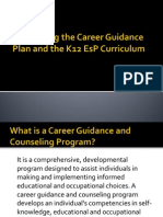 Developing The Career Guidance Plan and The K12