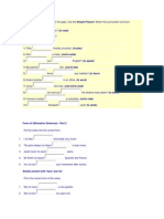 VERBS IN PRESENT