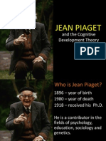 Jean Piaget and The Theory of Cognitive Developmenent