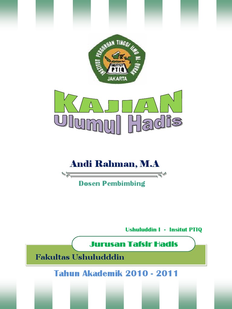 Buku Kajian Ulumul Hadis PDF