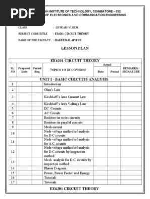 Lesson Plan Ct