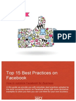 15 Best Practises on Facebook