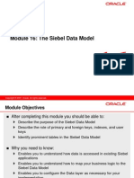 16 the Siebel Data Model