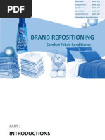 Download Presentation On Brand Repositioning of Comfort Fabric Conditioner in Pakistan by Bilal SN187182509 doc pdf